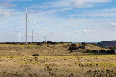 Pattern Energy's Logan's Gap wind farm (above) comprises 87 of Siemens Gamesa's SWT-2.3-108 turbines