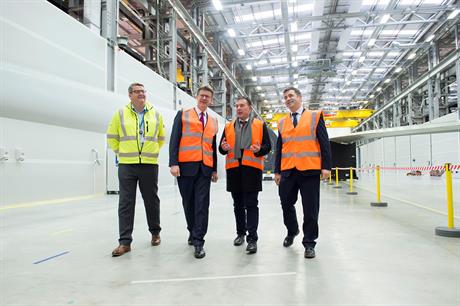 Siemens Opens Uk Blade Site Windpower Monthly