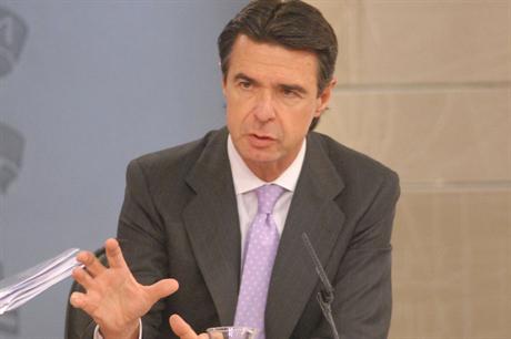 Spain's industry minister, José Manuel Soria