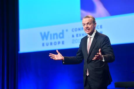 WindEurope CEO Giles Dickson: 'Current rates of deployment will not deliver the green deal'