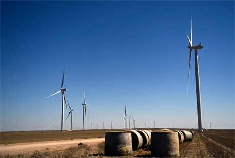 Xcel's Rush Creek wind farm in Colorado. (pic credit: Joe Amon/The Denver Post via Getty Images)