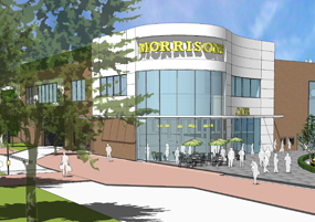 Plans for the site include a Morrisons supermarket