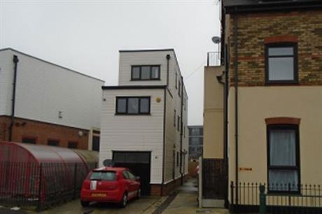 The property in South End (pic Southend-on-Sea Borough Council)