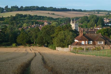 Amersham, Bucks, in the former Chiltern district. Pic: Getty Images
