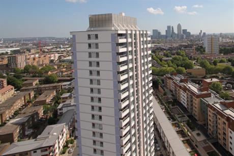 Bow Cross: scheme saw existing tower blocks refurbished