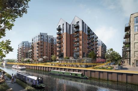 A visualisation of the Brent proposals. Image: ZedHomes