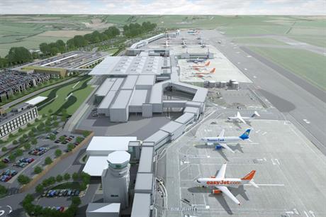 A visualisation of the airport expansion plans (Image: Bristol Airport)