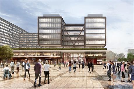 Cardiff: the interchange is part of the Central Square masterplan