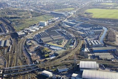 The Cargiant site in the Old Oak and Park Royal Development Corporation area. Image: Cargiant
