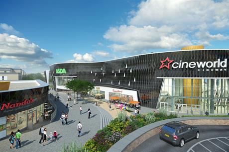 A visualisation of the mixed-use development in South Ruislip, London. Pic: Citygrove