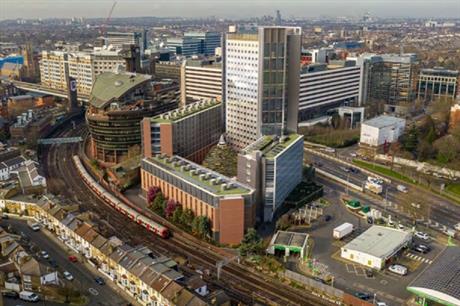 A visualisation of the Talgarth Road hotel scheme in Hammersmith. Pic: Dominvs Group
