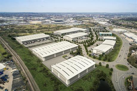 A visualisation of the St. Modwen Park Derby scheme. Pic: St. Modwen