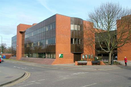 East Herts District Council offices. Pic: Melvyn Cousins, Geograph.org
