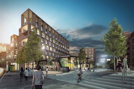 Fountainbridge, Edinburgh: build to rent