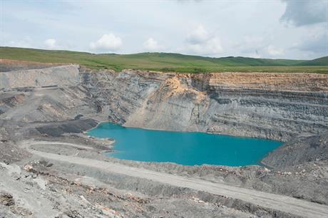 Hydro scheme: the Glenmuckloch site is currently a surface coal mine