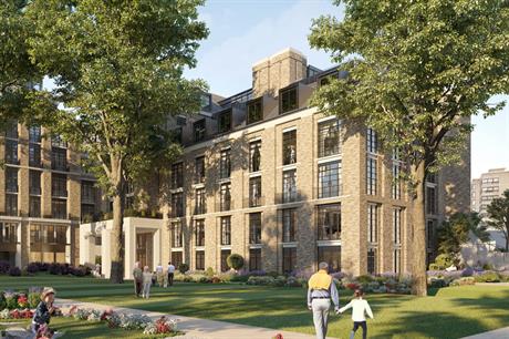 An artist's impression of plans for the redevelopment of Heythrop College in Kensington and Chelsea. Image: Westbourne Capital Partners