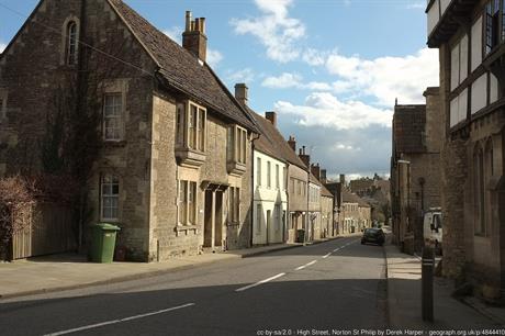 Norton St Philip, Somerset. Pic: Derek Harper, Geograph.org.uk