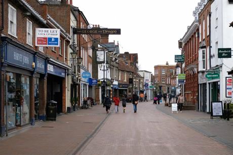High street uses can be converted to offices under PD rights from 25 May. Image: Ross Hall