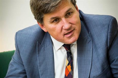 Housing minister Kit Malthouse in his interview with Planning. Pic: Julian Dodd