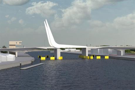A visualisation of the new bridge. (Pic: WSP)