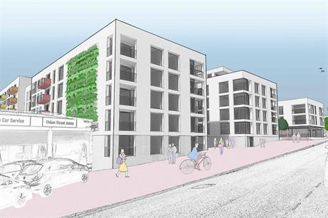 A visualisation of the Luton town centre scheme. Pic: Grammont Group