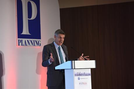 Political commentator Matthew Parris speaking at the IED Annual Conference 2017 this morning