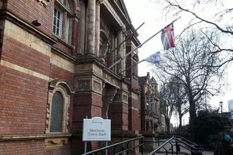 Newham Town Hall, East Ham. Pic: © Robin Sones, Geograph.org.uk