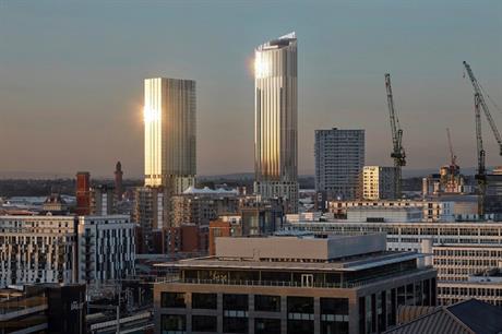 A visualisation of the One Heritage tower in Salford. Pic: OMI Architects