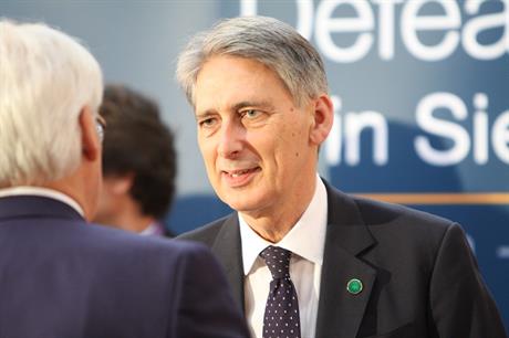 Chancellor Philip Hammond