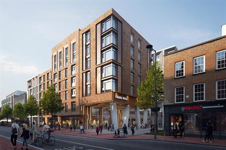 A visualisation of Station Hill Reading scheme. Pic: Lincoln Property Company UK
