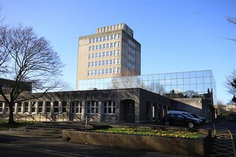 Shepway District Council's headquarters in Folkestone