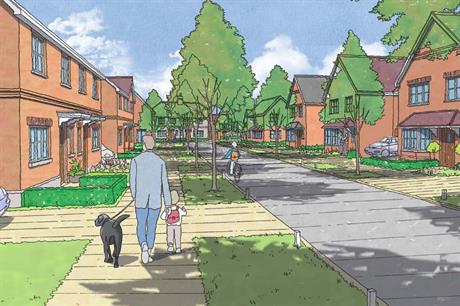 A visualisation of the plans. Image: Bellway