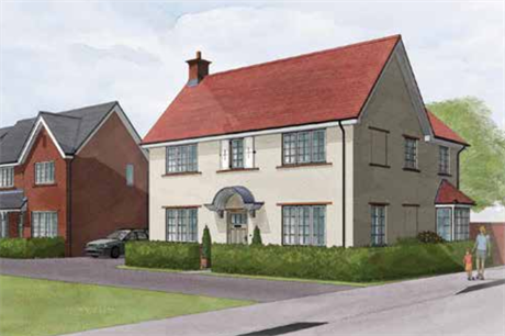 A visualisation of the development. Image: Bloor Homes