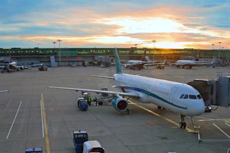 Stansted Airport in Essex