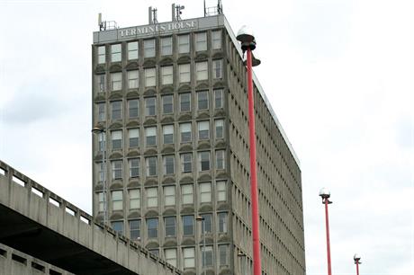Terminus House: providing temporary housing (pic: DAVID KEMP/GEOGRAPH)