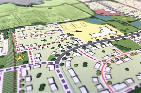 A masterplan visualisation of the Tewkesbury scheme