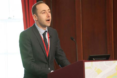 John Wacher speaking earlier today