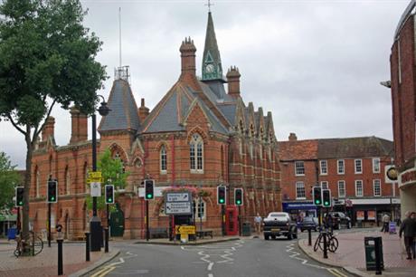Wokingham Town Hall. Pic: Stephen McKay, Wikimedia Commons