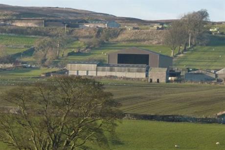 The structure at Middlefields Farm (pic: YDNPA)