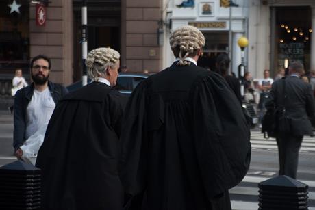 Barristers in London. Pic: Getty Images