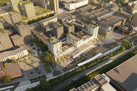 A visualisation from the masterplan document (pic: Basildon Council)