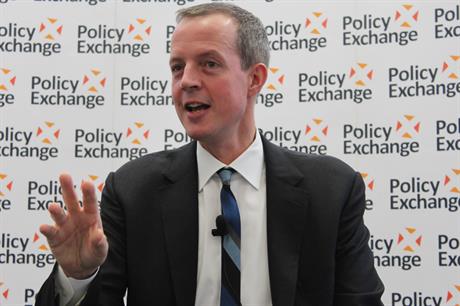 Former planning minister Nick Boles