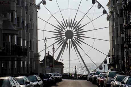 Brighton Wheel: new zip wire scheme will occupy site of former tourist attraction