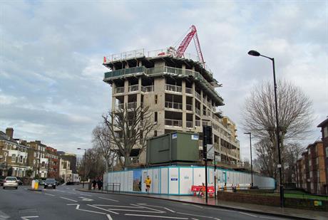 New development: a building site in London. Image by David Holt, Flickr