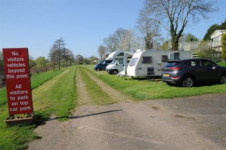 Caravan parks: planning restrictions eased (pic: © Philip Halling - geograph.org.uk/p/5754903)