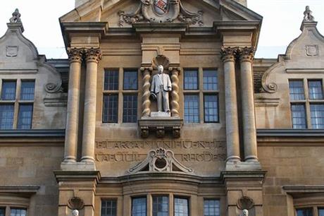 The statue of Cecil Rhodes (pic: Anders Sandberg, Flickr)