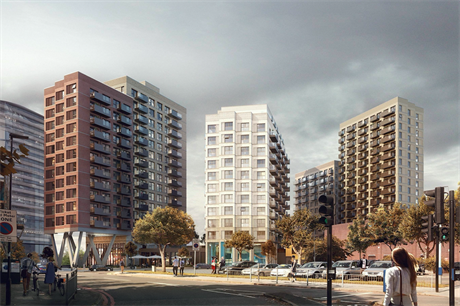 A visualisation of the proposed redevelopment (Pic: L&Q)
