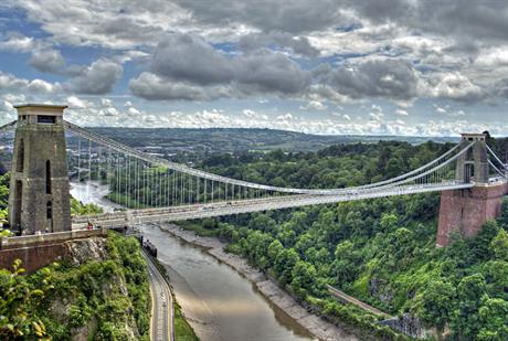 Clifton suspension bridge, Bristol. Image by Nic Trott, Flickr