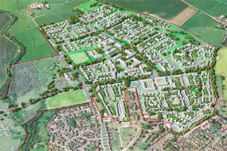 The proposed Clotherholme development (Pic: Homes England)
