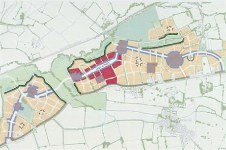 A masterplan visualisation of the finished development (pic: David Lock Associates)
